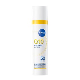 Nivea Q10 Triple Wrinkle Defense UV Fluid Αντιρυτιδική Κρέμα Ημέρας Spf50 40ml Nivea Q10 Triple Wrinkle Defense UV Fluid Αντιρυτιδική Κρέμα Ημέρας Spf50 40ml