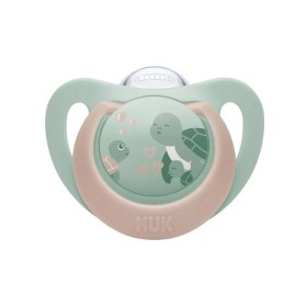 Nuk First Choice Ορθοδοντική Πιπίλα Σιλικόνης με Θήκη 6-18m Χελώνα 1 Τεμάχιο Nuk First Choice Ορθοδοντική Πιπίλα Σιλικόνης με Θήκη 6-18m Χελώνα 1 Τεμάχιο