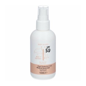 Naif High Protection Mineral Sunscreen Αντηλιακό Σπρέι Προσώπου & Σώματος για Βρέφη & Παιδιά SPF50 100ml Naif High Protection Mineral Sunscreen Αντηλιακό Σπρέι Προσώπου & Σώματος για Βρέφη & Παιδιά SPF50 100ml