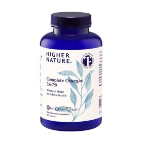 Higher Nature Complete Omegas 3:6:7:9 Σύμπλεγμα Ωμέγα Λιπαρών Οξέων 90 Κάψουλες