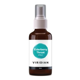 Viridian Organic Elderberry Throat Spray για Πονόλαιμο & Ξηρό Βήχα 50ml Viridian Organic Elderberry Throat Spray για Πονόλαιμο & Ξηρό Βήχα 50ml