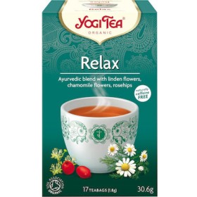 YOGI TEA Relax Organic Tea for Hypertension & Stress 17 Sachets 30.6g