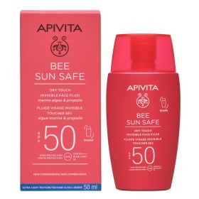 APIVITA Bee Sun Safe Dry Touch Λεπτόρρρευστη Κρέμα Προσώπου SPF50 50ml