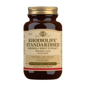 SOLGAR Rhodiolife Standardised Rhodiola Root Extract 60 Φυτικές Κάψουλες