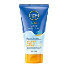 NIVEA Sun Kids Ultra Protect & Play Sun Cream SPF50+ Αδιάβροχο Παιδικό Αντηλιακό Γαλάκτωμα 150ml