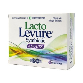 Uni-Pharma Lacto Levure Symbiotic Adults 20 Φακελίσκοι Uni-Pharma Lacto Levure Symbiotic Adults 20 Φακελίσκοι