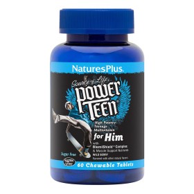 Natures Plus Power Teen For Him Ενισχυμένη Φόρμουλα για τις Ανάγκες των Έφηβων Αγοριών 60 Μασώμενες Ταμπλέτες Natures Plus Power Teen For Him Ενισχυμένη Φόρμουλα για τις Ανάγκες των Έφηβων Αγοριών 60 Μασώμενες Ταμπλέτες