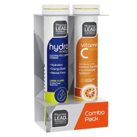 Pharmalead Promo Hydro Energy Electrolytes Caffeine & Vitamins Γεύση Λεμόνι & Vitamin C 1000mg Γεύση Πορτοκάλι 2χ20 Αναβράζοντα Δισκία Pharmalead Promo Hydro Energy Electrolytes Caffeine & Vitamins Γεύση Λεμόνι & Vitamin C 1000mg Γεύση Πορτοκάλι 2χ20 Αναβράζοντα Δισκία