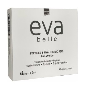 INTERMED Eva Belle Peptides & Hyaluronic Acid Αμπούλες Αντιμετώπισης Λεπτών Γραμμών & Ρυτίδων 5x2ml