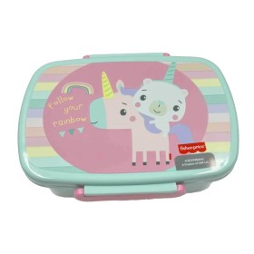 Fisher Price Πλαστικό Δοχείο Φαγητού Μονόκεροι 1 Τεμάχιο