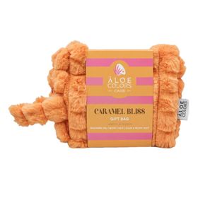Aloe Colors Promo Caramel Bliss Bag Shower Gel Αφρόλουτρο 200ml & Hair & Body Mist για Μαλλιά & Σώμα 100ml & Body Milk Γαλάκτωμα Σώματος 150ml & Τσάντα