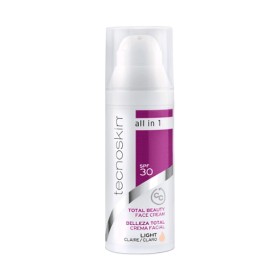 TECNOSKIN Total Beauty Face Cream Light SPF30 Αντιρυτιδική Κρέμα Προσώπου All in One με Χρώμα 50ml