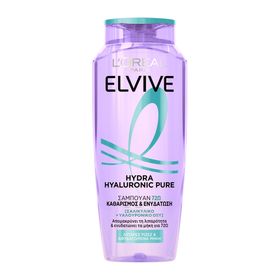 Loreal Elvive Hydra Hyaluronic Pure Σαμπουάν κατά της Λιπαρότητας 400ml Loreal Elvive Hydra Hyaluronic Pure Σαμπουάν κατά της Λιπαρότητας 400ml