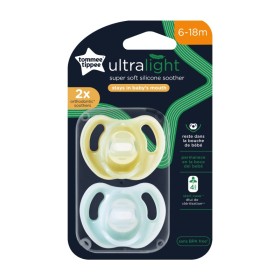Tommee Tippee Ultra Light Πιπίλες Σιλικόνης 6-18m 2 Τεμάχια