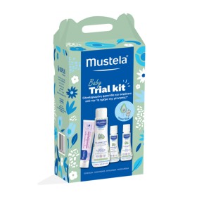 Mustela Promo Baby Trial Kit Gentle Cleansing Gel 200ml & Hydra Bebe Body Lotion 50ml & No Rinse Cleansing Water 50ml & 123 Vitamin Barrier Cream 50ml