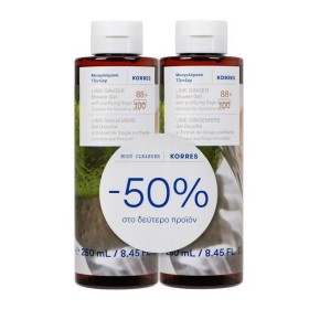 Korres Promo Μοσχολέμονο Τζίντζερ Αφρόλουτρο 2x250ml Korres Promo Μοσχολέμονο Τζίντζερ Αφρόλουτρο 2x250ml