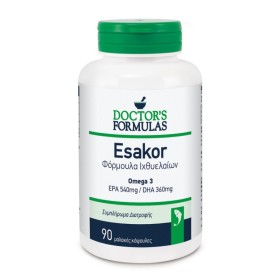 Doctors Formulas Esakor Φόρμουλα Ιχθυελαίων 90 Κάψουλες Doctors Formulas Esakor Φόρμουλα Ιχθυελαίων 90 Κάψουλες