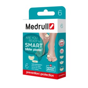 Medrull Smart Blister Plaster Επίθεμα για Φουσκάλες Μικρά & Μεσαία 6 Τεμάχια Medrull Smart Blister Plaster Επίθεμα για Φουσκάλες Μικρά & Μεσαία 6 Τεμάχια
