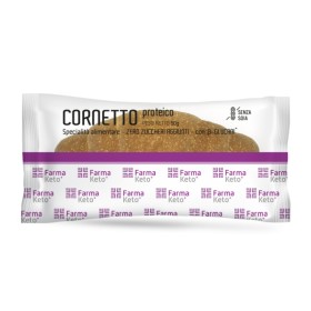 Farmaketo+ Caroissant Corneto Proteico Κρουασάν με Πρωτεΐνη & Φυτικές Ίνες 50g