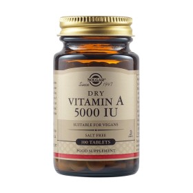 Solgar Dry Vitamin A 5000IU για Ενέργεια & Τόνωση 100 Ταμπλέτες Solgar Dry Vitamin A 5000IU για Ενέργεια & Τόνωση 100 Ταμπλέτες