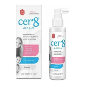 CER8 Anti-Lice Spray Πρόληψης των Ψειρών & της Κόνιδας Άοσμο 150ml