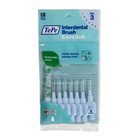 Tepe Interdental Brush Extra Soft Original 0.6mm Γαλάζια Μεσοδόντια Βουρτσάκια 8 Τεμάχια
