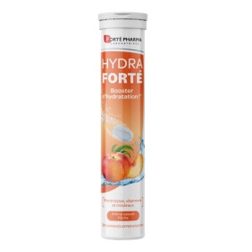 Forte Pharma Hydra Forte Elecrolytes Ηλεκτρολύτες με Γεύση Ροδάκινο 24 Αναβράζοντα Δισκία