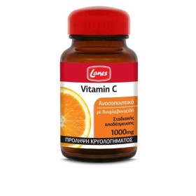LANES Vitamin C με Βιοφλαβονοειδή Σταδιακής Αποδέσμευσης 1000mg 30 Ταμπλέτες