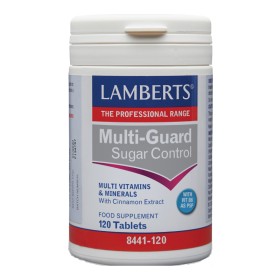 Lamberts Multi-Guard Sugar Control Ρύθμιση Μεταβολισμού & Ενεργειακού Ισοζυγίου 120 Κάψουλες