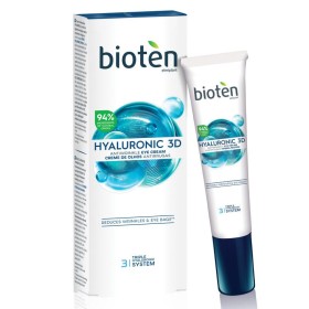 BIOTEN Hyaluronic 3D Antiwrinkle Eye Cream Αντιρυτιδική Κρέμα Ματιών με Υαλουρονικό Οξύ 15ml