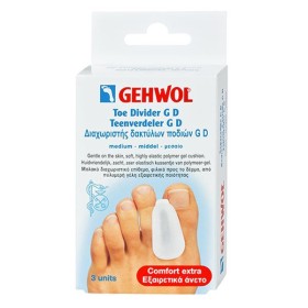Gehwol Toe Dividers Medium Διαχωριστής Δακτύλων Ποδιών 3 Τεμάχια Gehwol Toe Dividers Medium Διαχωριστής Δακτύλων Ποδιών 3 Τεμάχια