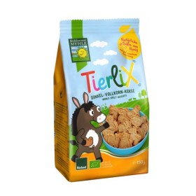 BOHLSENER MUHLE Tierlix Whole Spelled Biscuits Children's Organic Biscuits Dinkel Animals 125g
