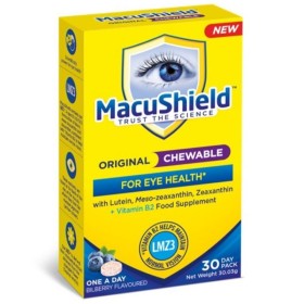 MACUSHIELD Eye Health Supplement Chewable 30 Μασώμενα Δισκία