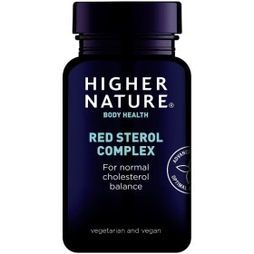 Higher Nature Red Sterol Complex για Φυσιολογικά Επίπεδα Χοληστερόλης 90 Κάψουλες Higher Nature Red Sterol Complex για Φυσιολογικά Επίπεδα Χοληστερόλης 90 Κάψουλες