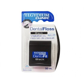 ELGYDIUM Dental Floss Black Οδοντικό Νήμα σε Μαύρο Χρώμα  50m
