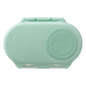 B.Box Snackbox Spearmint Πλαστικό Φαγητοδοχείο με 2 Χωρίσματα Spearmint 1 Τεμάχιο