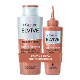 Loreal Paris Elvive Promo Growth Booster Shampoo Σαμπουάν κατά της Τριχόπτωσης 200ml & Growth Booster Serum 102ml