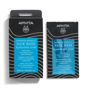 Apivita Express Beauty Μάσκα Μαλλιών με Υαλουρονικό Οξύ για Ενυδάτωση 20ml