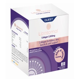 Quest Liposomal Collagen για Όμορφο Δέρμα & Υποστήριξη των Αρθρώσεων 30 Φακελίσκοι Quest Liposomal Collagen για Όμορφο Δέρμα & Υποστήριξη των Αρθρώσεων 30 Φακελίσκοι