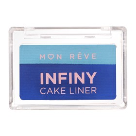 Mon Reve Infiny Cake Liner Water-Activated Eyeliner σε Μορφή Πούδρας 04 Royal & Sky Blue 3g