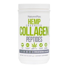 NATURES PLUS Hemp Enhanced Collagen Peptides Collagen for Strengthening Skin & Hair & Nails 231g