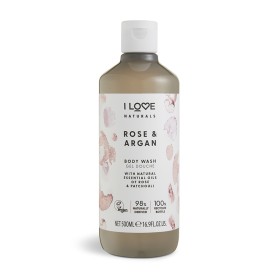 I LOVE Naturals Body Wash Αφρόλουτρο Rose & Argan 500ml