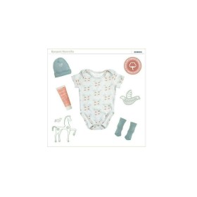 KORRES Welcome Baby The Essentials Kit Κορμάκι 1-3m & Καλτσάκια & Σκουφάκι  & Κρέμα Αλλαγής Πάνας 20ml
