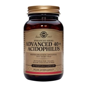 SOLGAR Advanced 40+ Acidophilus Plus 60 Φυσικές Κάψουλες
