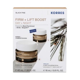 Korres Promo Black Pine Bounce Firming Moisturizer Σύσφιξη & Lifting Κρέμα Ημέρας 40ml & Free Plump-Up Sleeping Facial Κρέμα Νυκτός 15ml