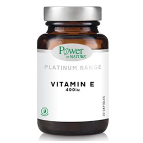 Power Health Platinum Range Vitamin E 400iu 30 Κάψουλες Power Health Platinum Range Vitamin E 400iu 30 Κάψουλες