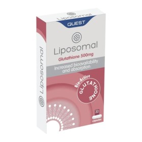 Quest Liposomal Glutathione 500mg 30 Κάψουλες Quest Liposomal Glutathione 500mg 30 Κάψουλες