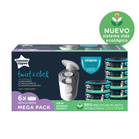 Tommee Tippee Twist & Click Ανταλλακτικά Κάδου Απόρριψης Πάνας 6 Τεμάχια