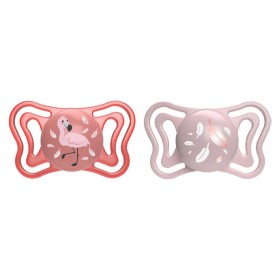 Chicco Physioforma Light Πιπίλα Σιλικόνης Ροζ 6-16m+ 2 Τεμάχια