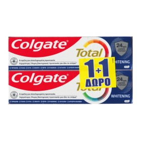 COLGATE Promo Total Whitening Οδοντόκρεμα για Λεύκανση & Προστασία 2x75ml [1+1 Δώρο]